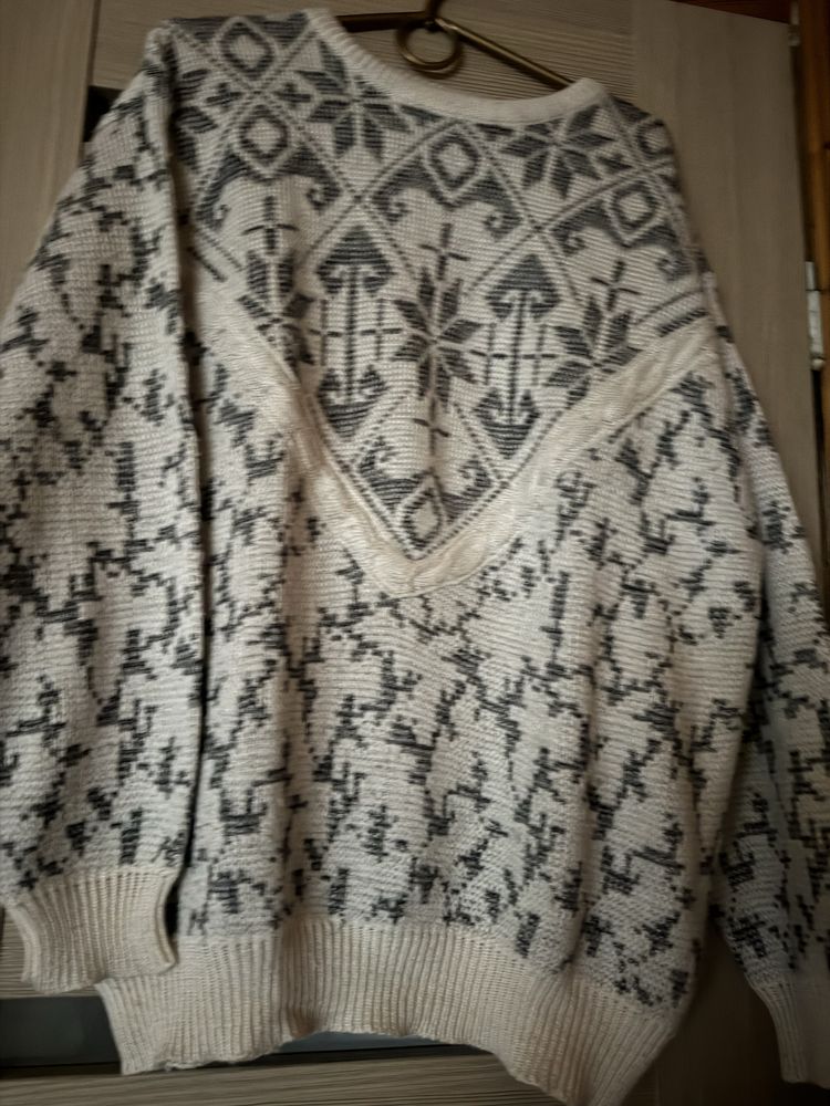 Damski gruby sweter