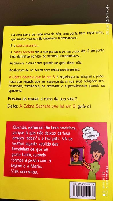 Descubra a Cabra Secreta que há em Si - Elisabeth Hilts- portes grátis