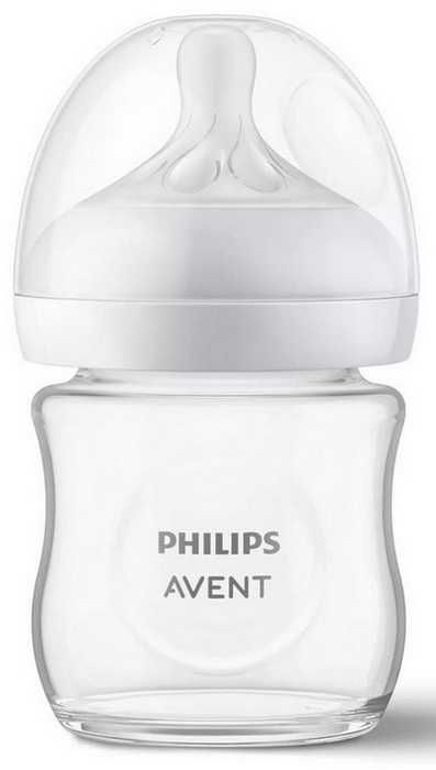 Philips Avent Szklana Butelka Responsywna Natural 120ml. SCY930/01