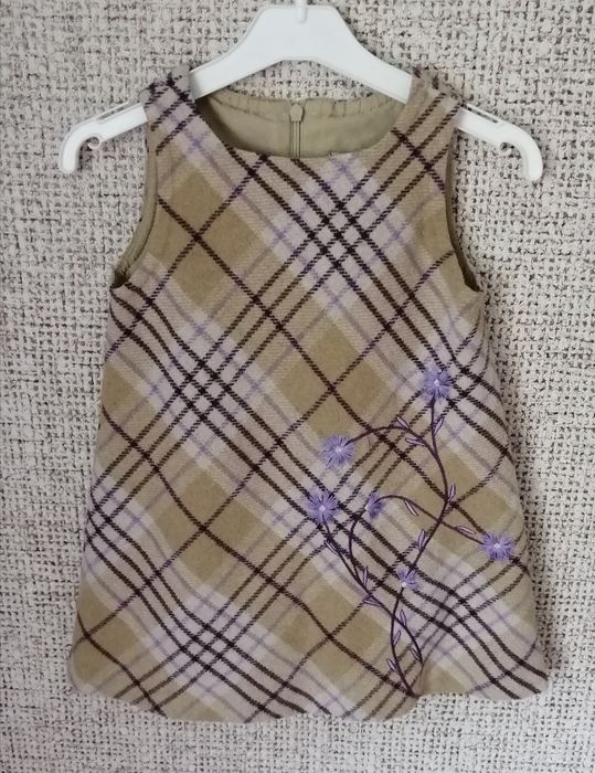 Zara sukienka dla dziewczynki z wełną r. 76 - 84