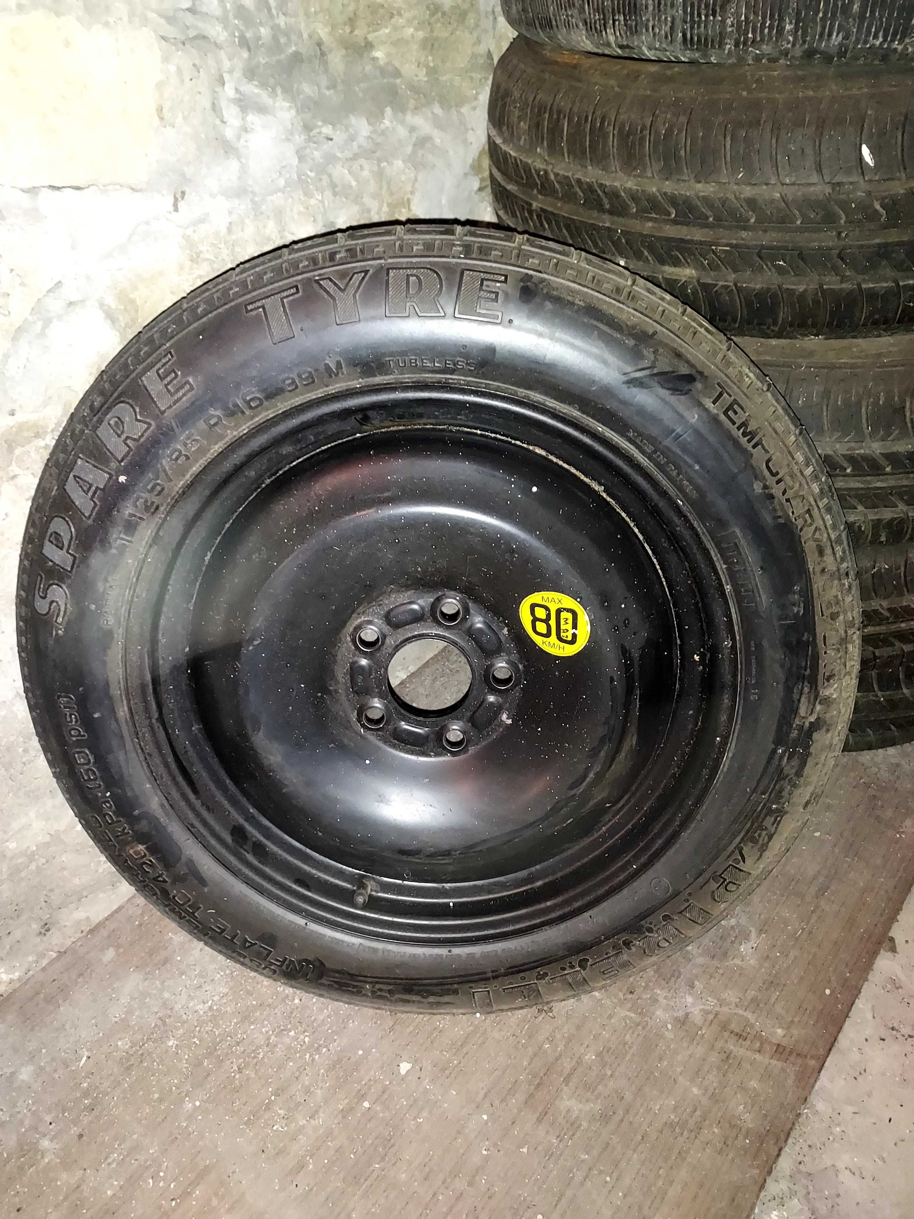 Koło dojazdowe 5 x 112  R16