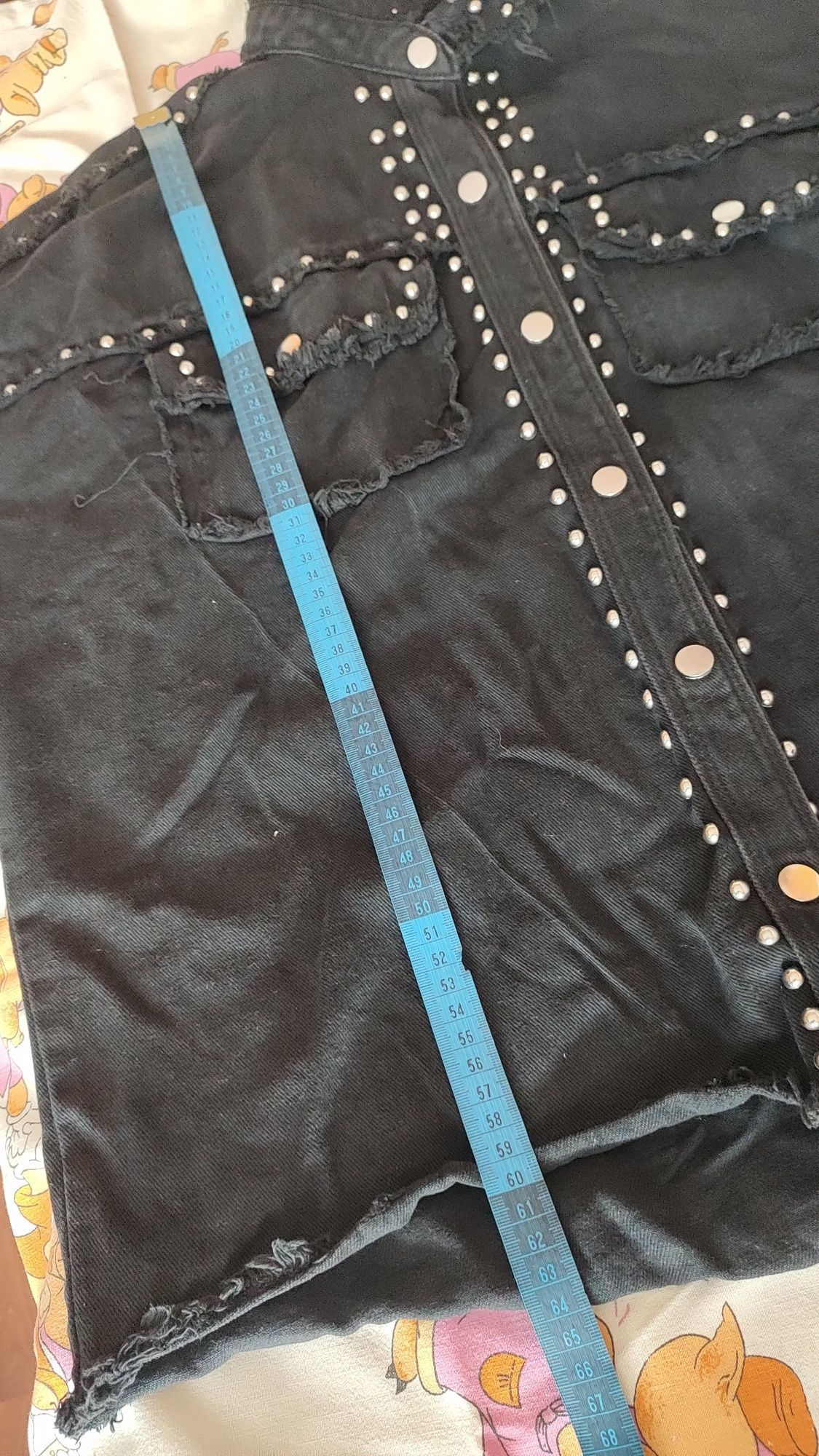 Katana jeansowa z ćwiekami Laulia S/M
