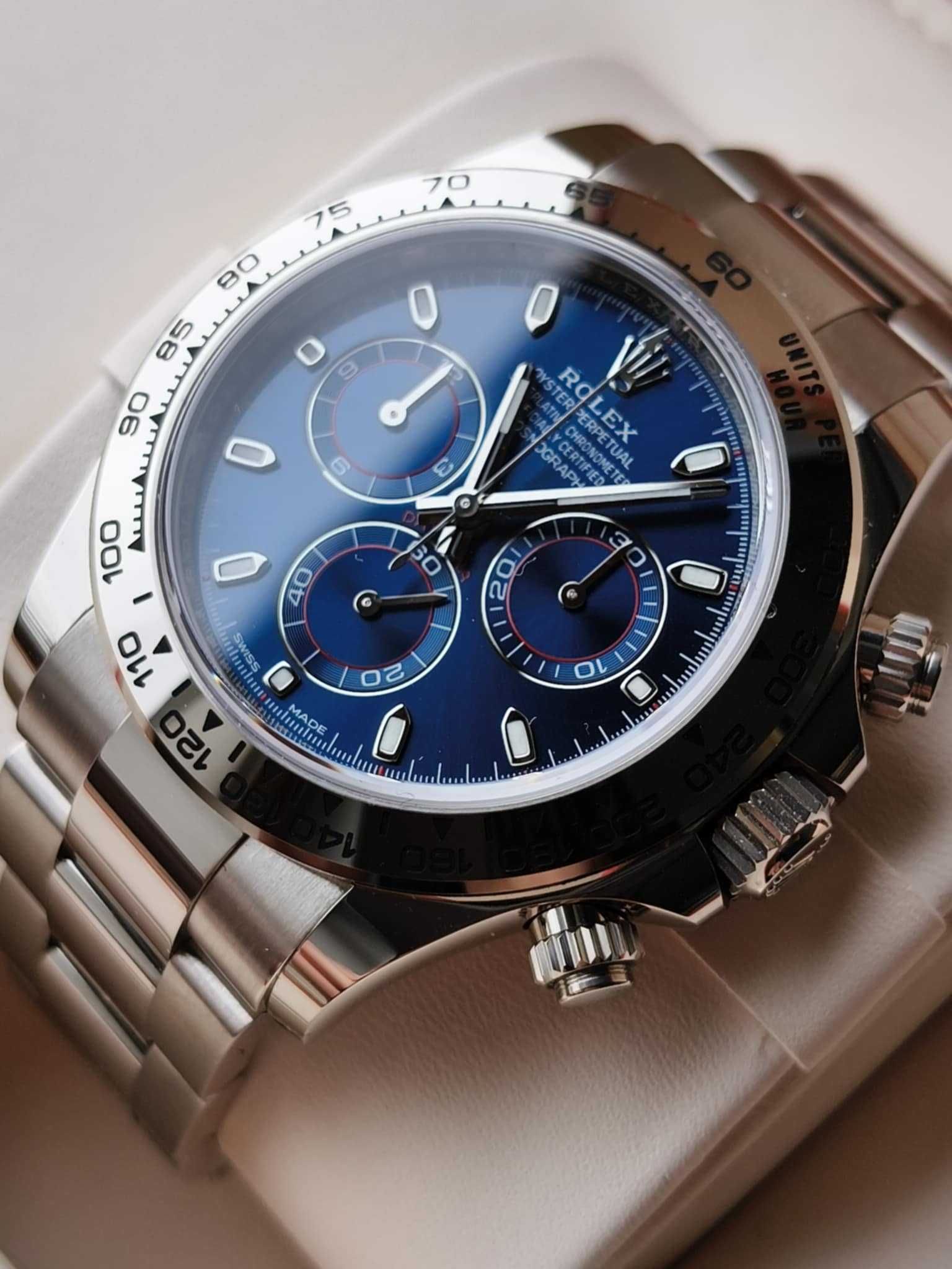 Nienoszony Rolex Cosmograph Daytona Białe Złoto 2023r.