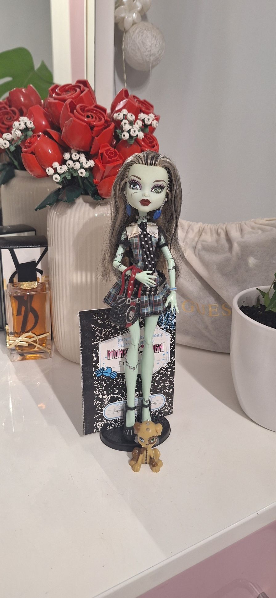 Frankie stein basic monster high wave 1 lalka lalki kompletna