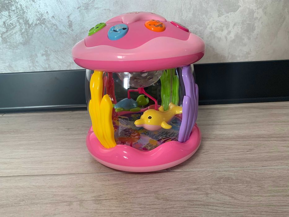 Дитяча іграшка, Нічник, проектор, музика, світло, на батарейках.