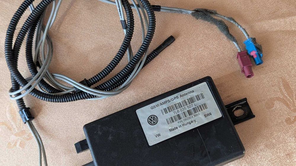 GPS GSM Antenna 7L6035507L Volkswagen Touareg Антена gps gsm модуль VW