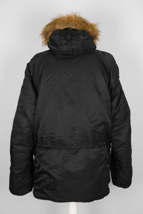 Alpha Industries fleece hooded extreme cold weather alaska parka coat
