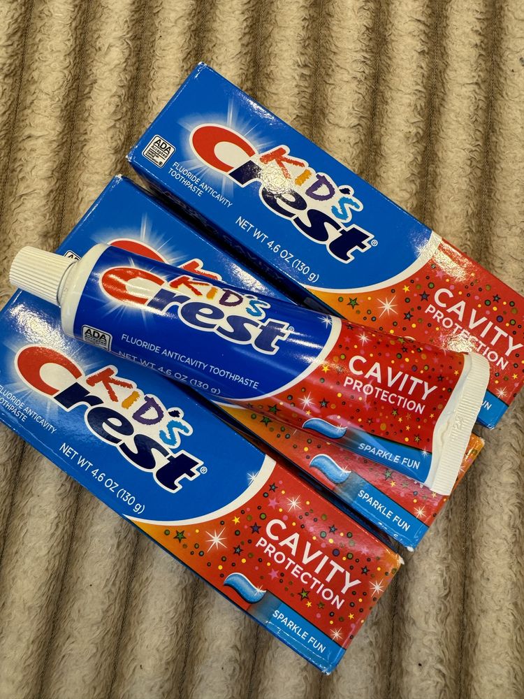 Детская зубная паста Crest Cavity Kid's со вкусом БабГум