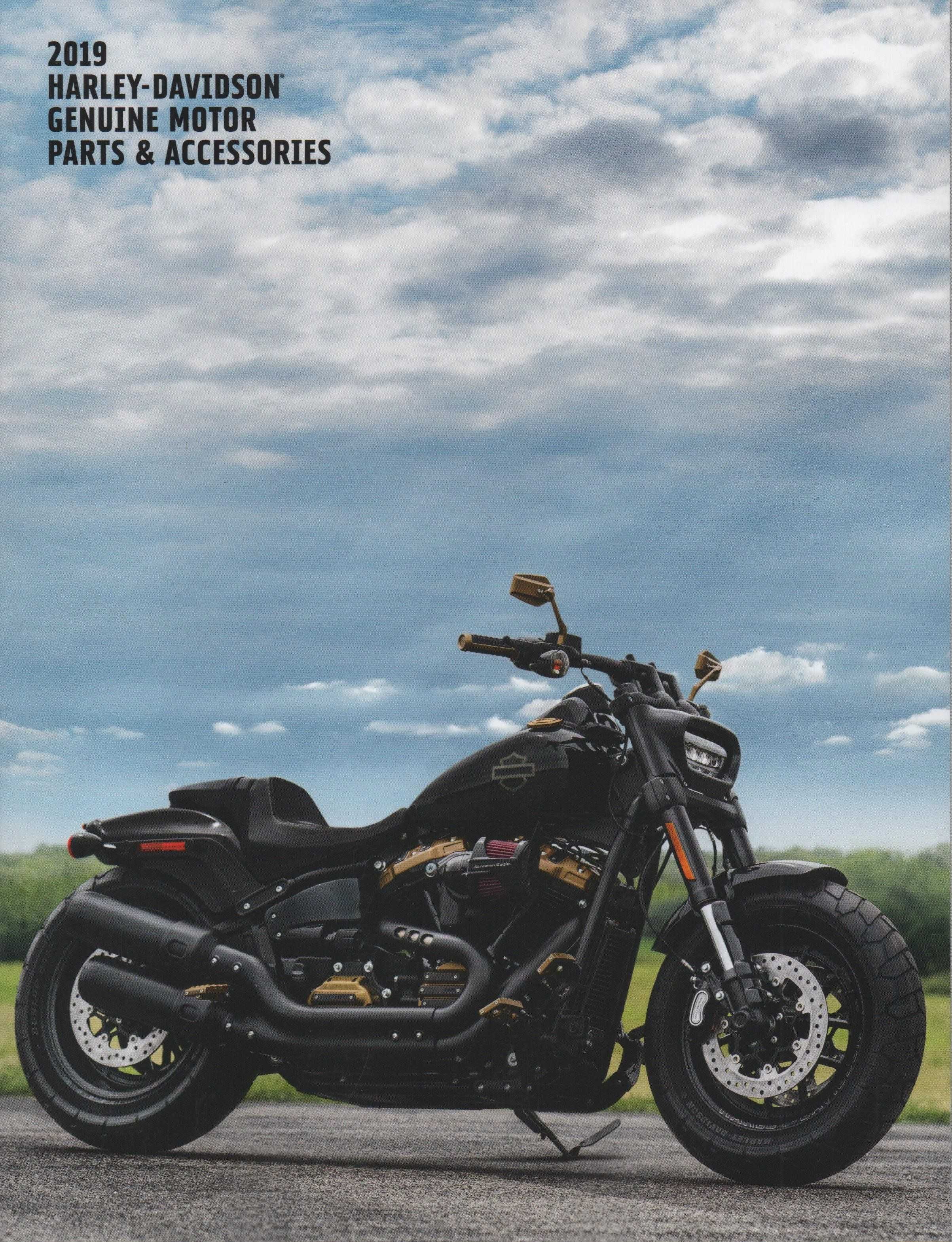 HARLEY-DAVIDSON 2019 katalog akcesoriów i części. 880 stron