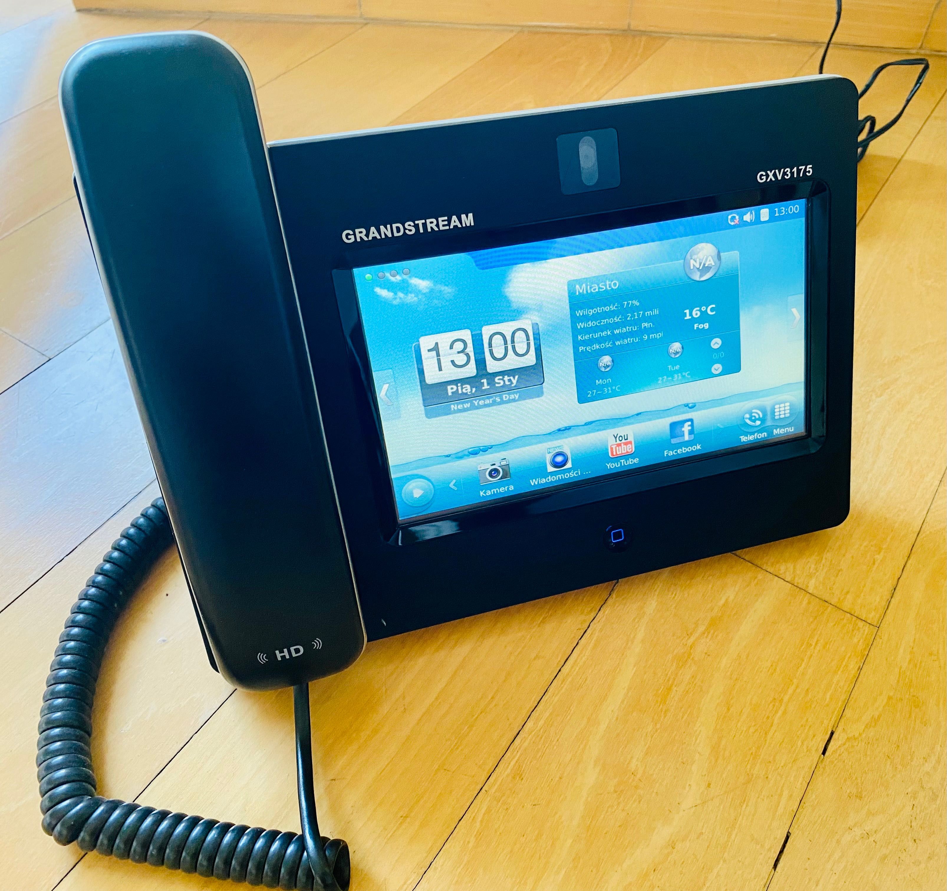 Telefon Wideotelefon VOIP Grandstream GXV3175