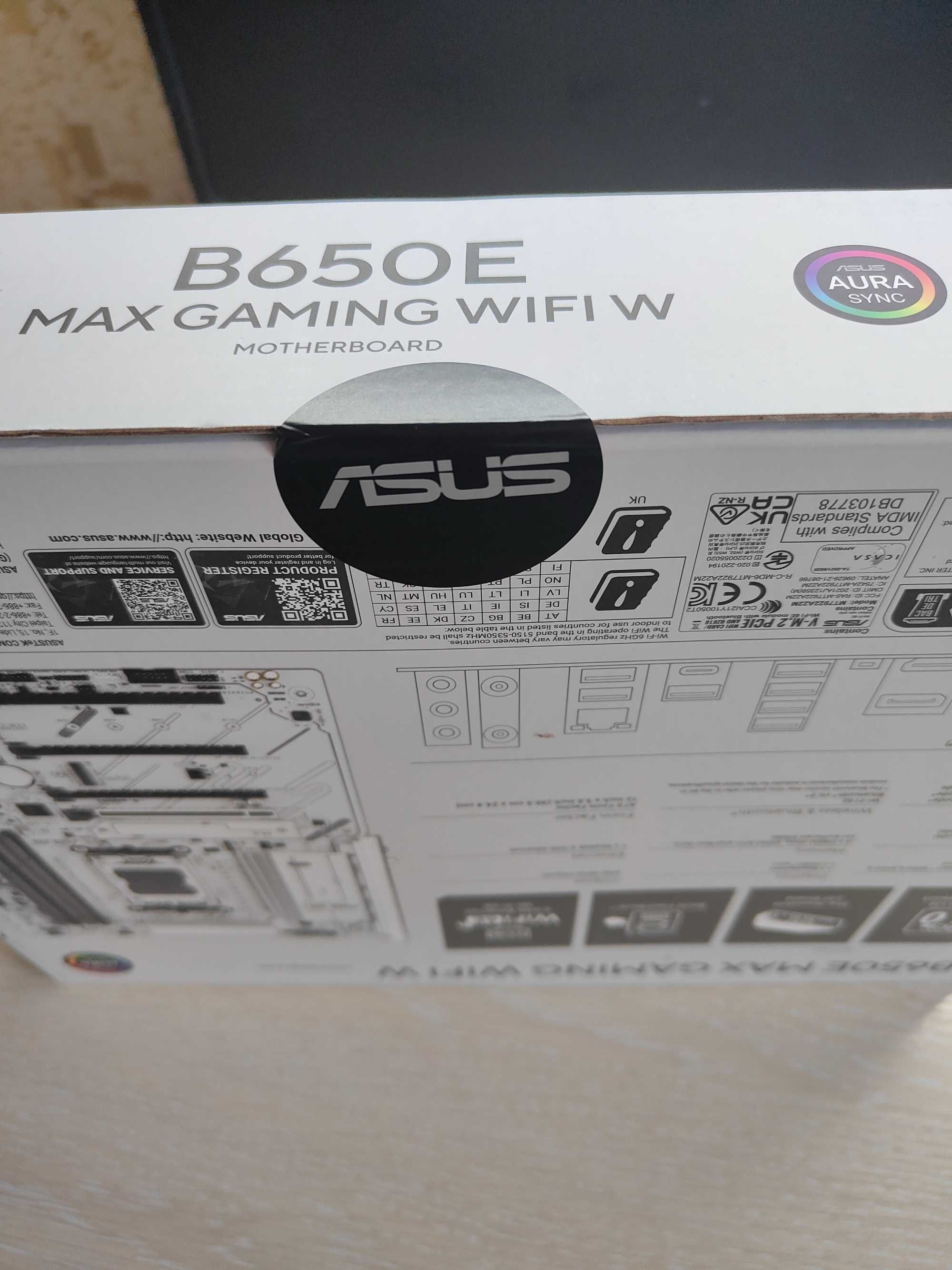 Asus B650E WiFi / Delta T-Force 32Gb 6400Mhz Cl32