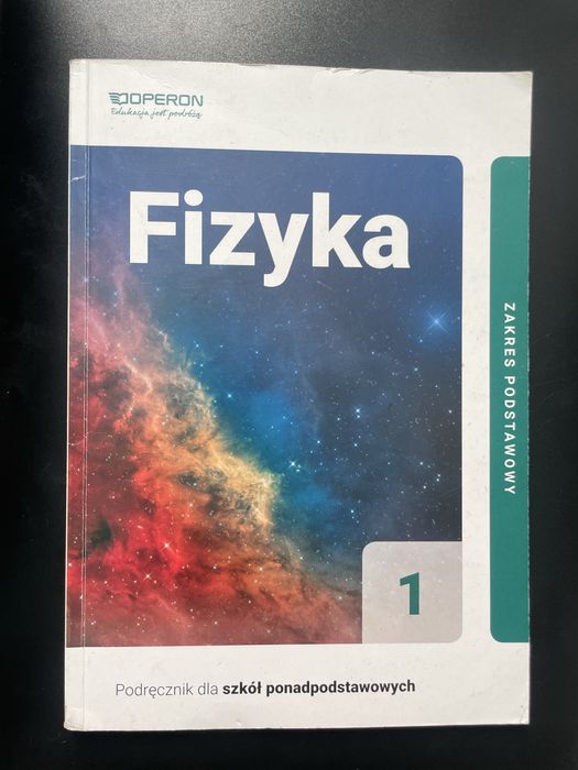 Fizyka 1 klasa podręcznik operon nowa era podstawowy