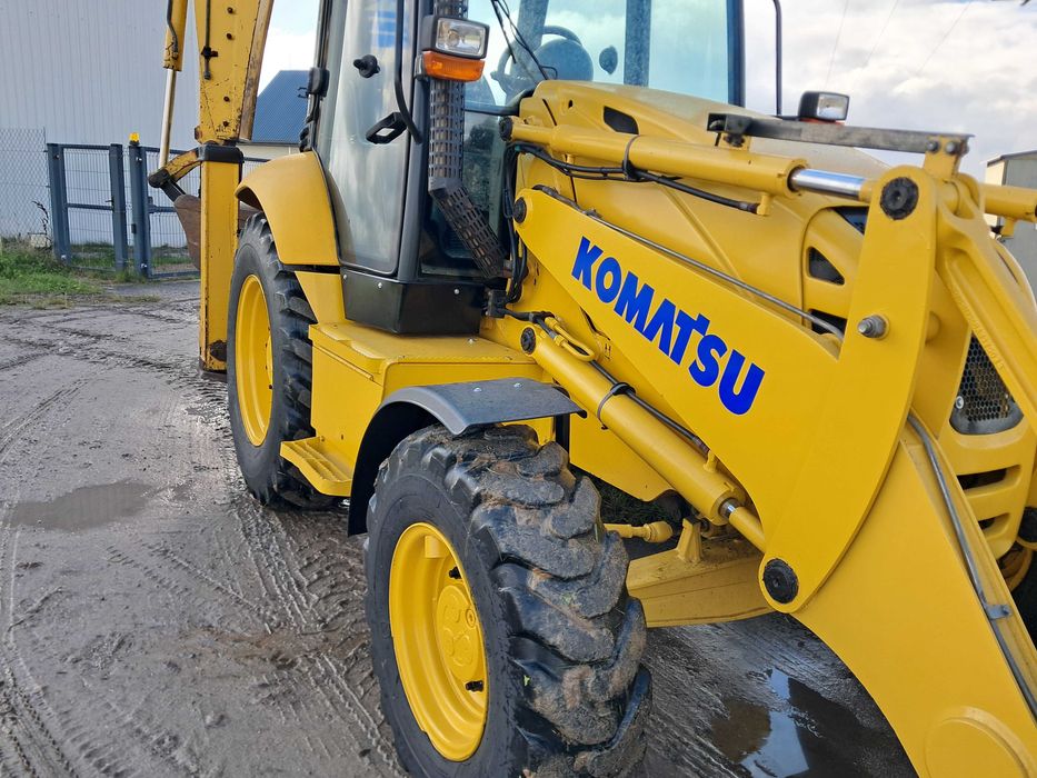 Koparko Ładowarka Komatsu WB 93R 2008r  4x4 Bardzo Dobry Stan !!!