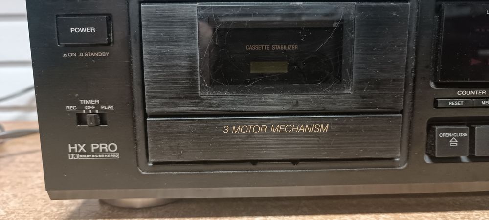 Magnetofon SONY tc-k520. Japan. Serwis