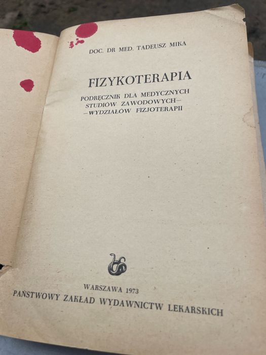 Fizykoterapia podręcznik
