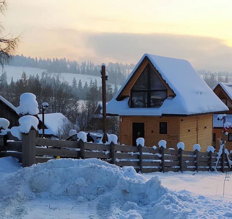 Domek w Tatrach z widokiem na góry , blisko Zakopane , Termy
