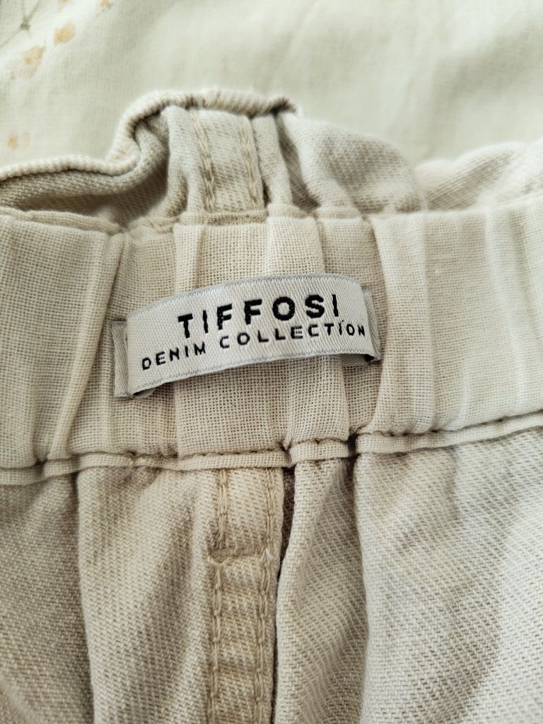Calções Tiffosi Bege