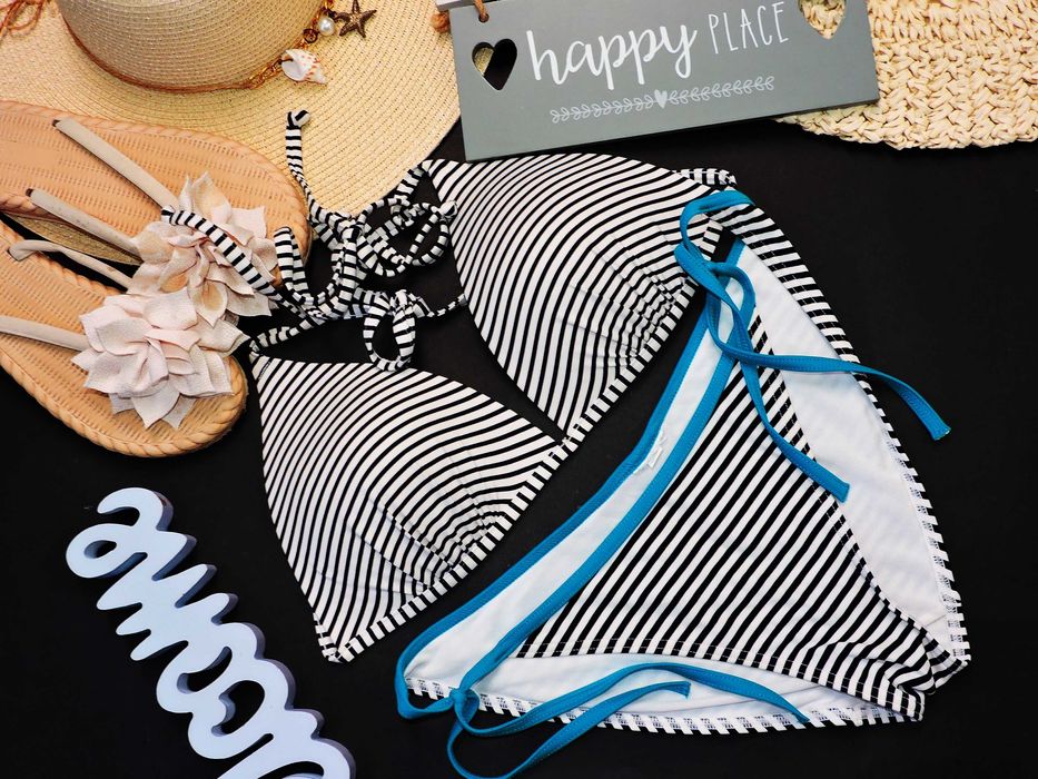 Censored Strój kąpielowy paseczki M