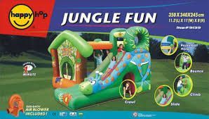 9139 - Insuflável Giraffe Jungle Fun Jumping Castle
