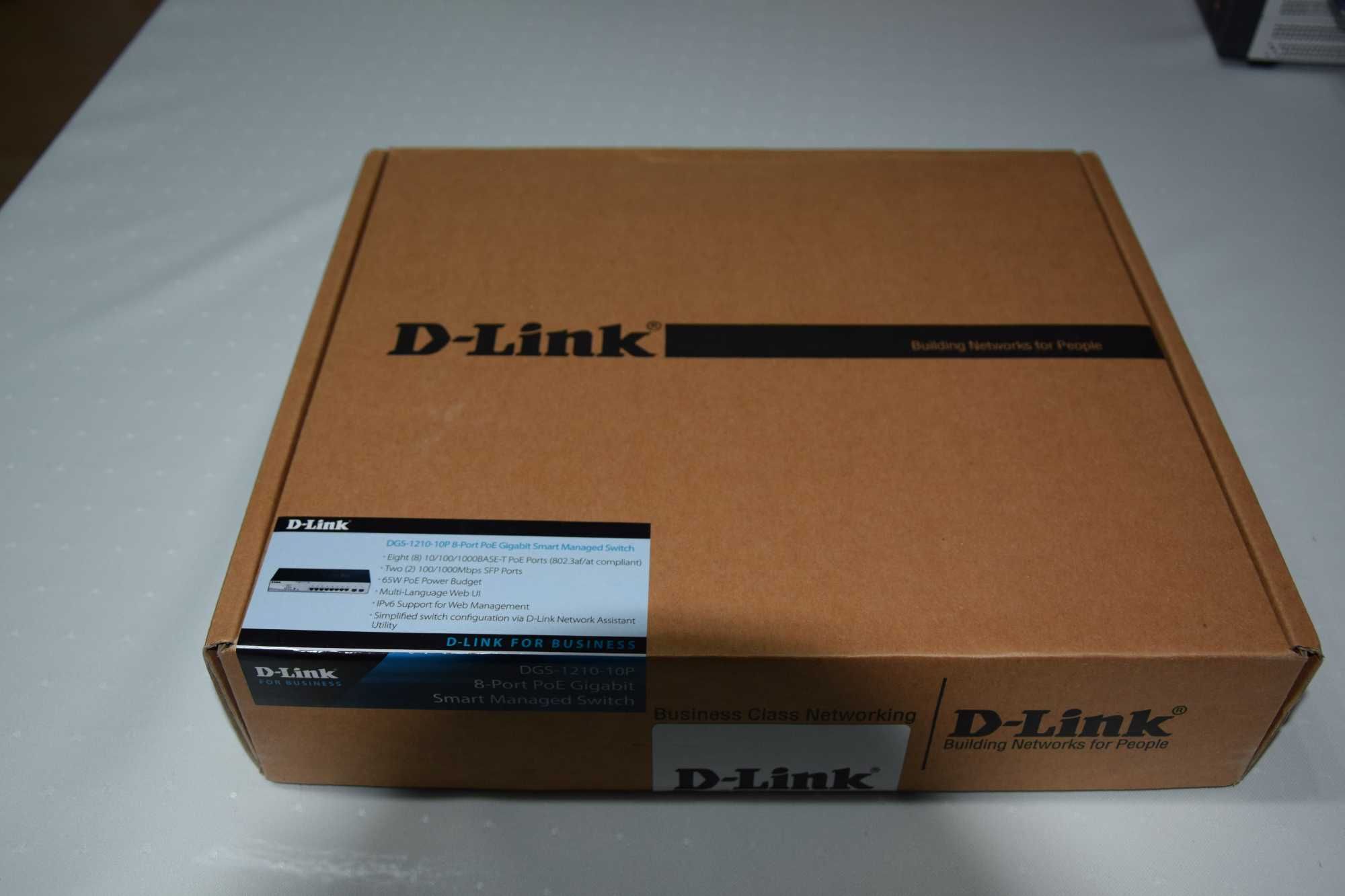 D-Link DGS-1210-10P Smart Managed Switch