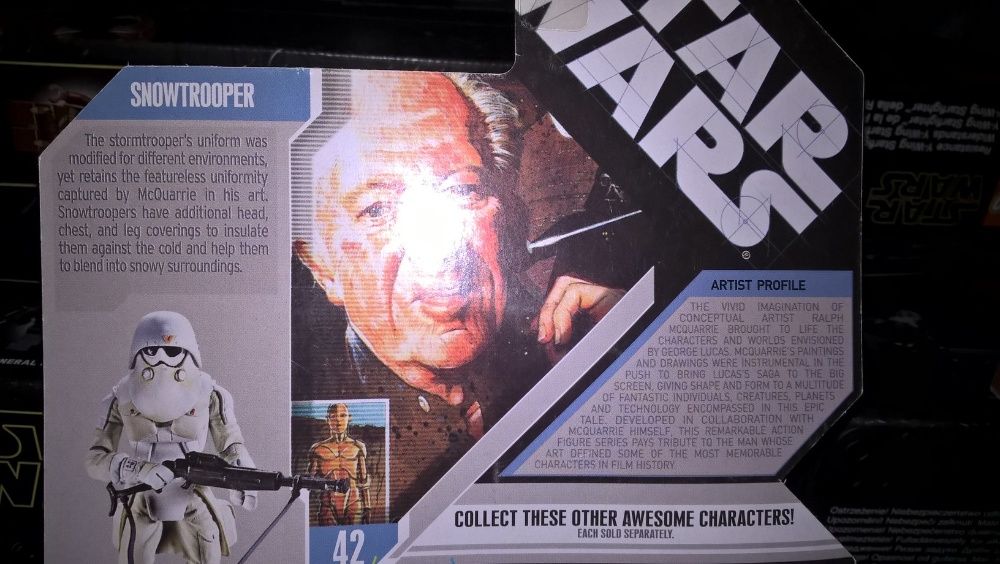 Star Wars Snowtrooper 30th Anniversary Ralph McQuarrie Hasbro Novo