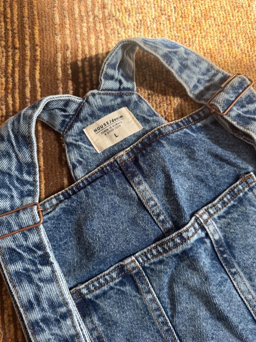 Комбінезон джинсовий