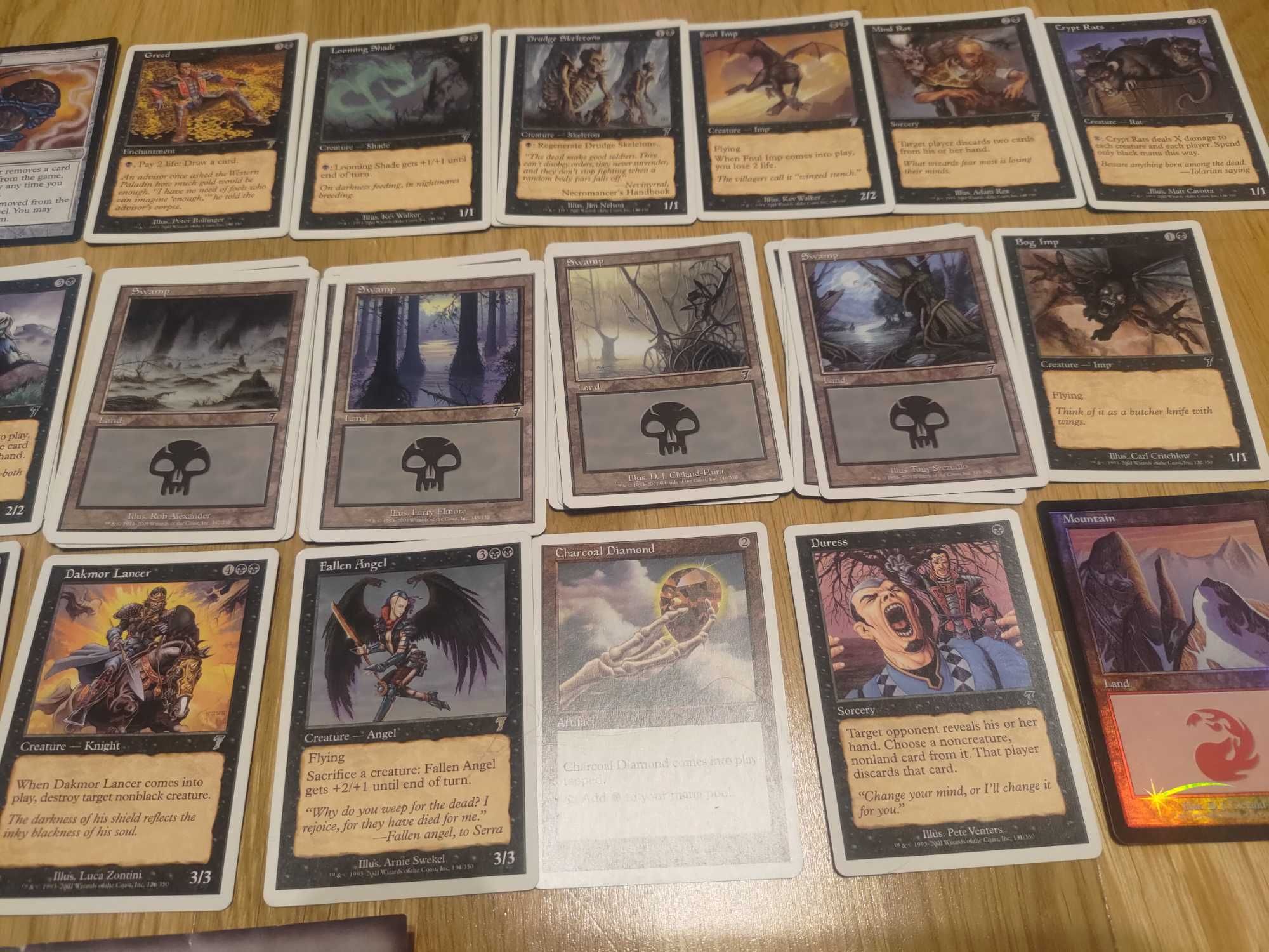 Karty Magic The Gathering Decay Deck plus 8 dodatkowych kart