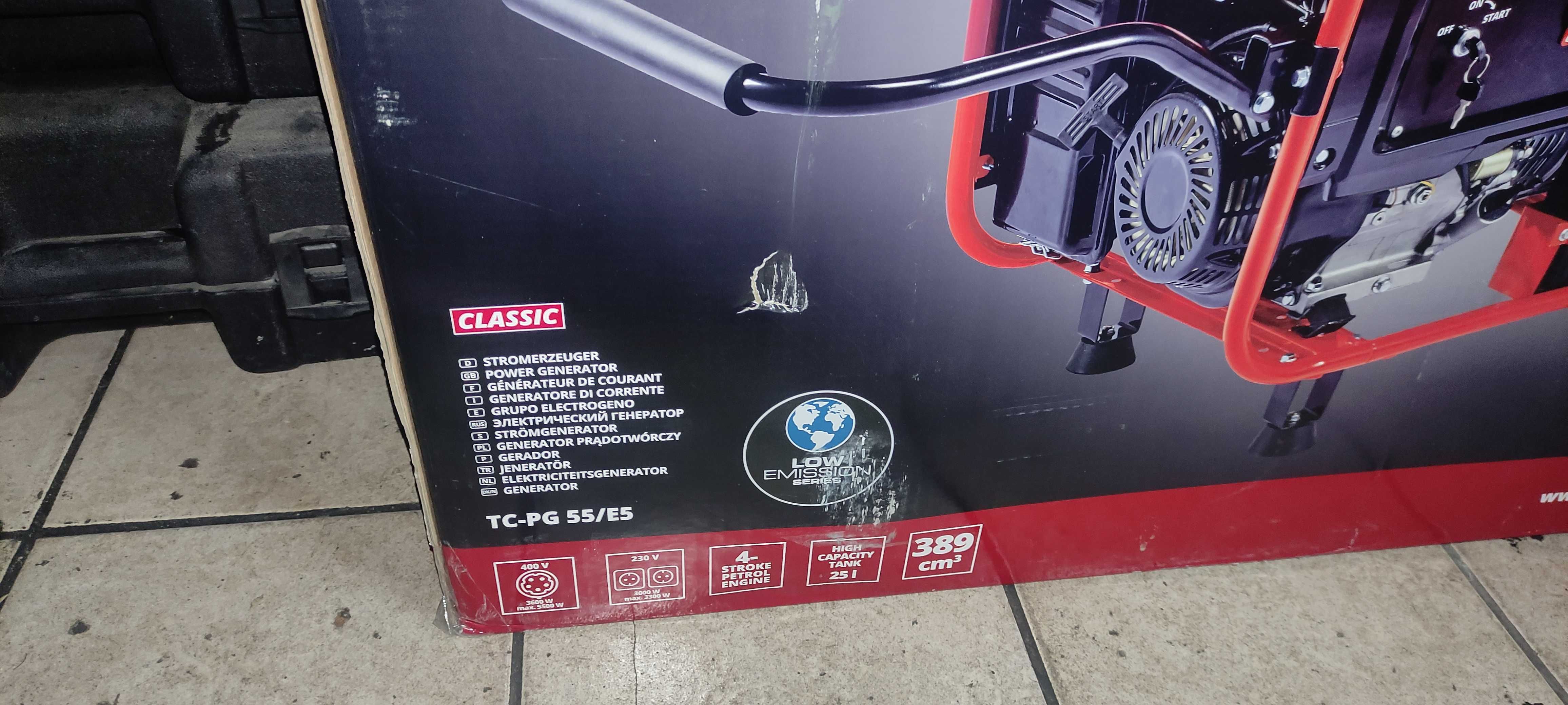 Agregat prądotwórczy Einhell TC-PG 55/5E