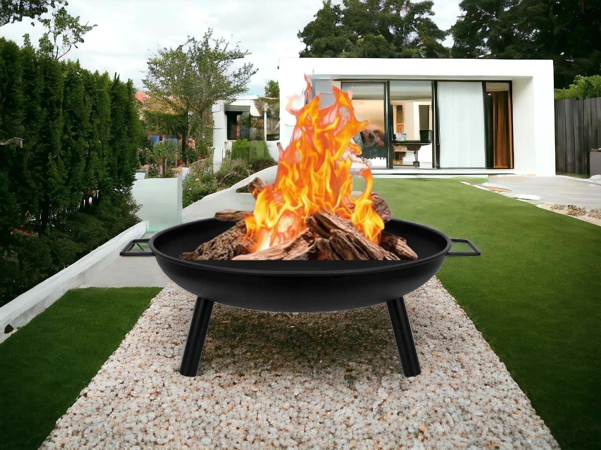 Duże palenisko ogrodowe MISA grill ognisko 60 cm