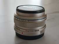 Обєктив Olympus ZUIKO DIGITAL 17mm f/1,8 
ZUIKO DIGITAL 17mm f/1,8 
ZU