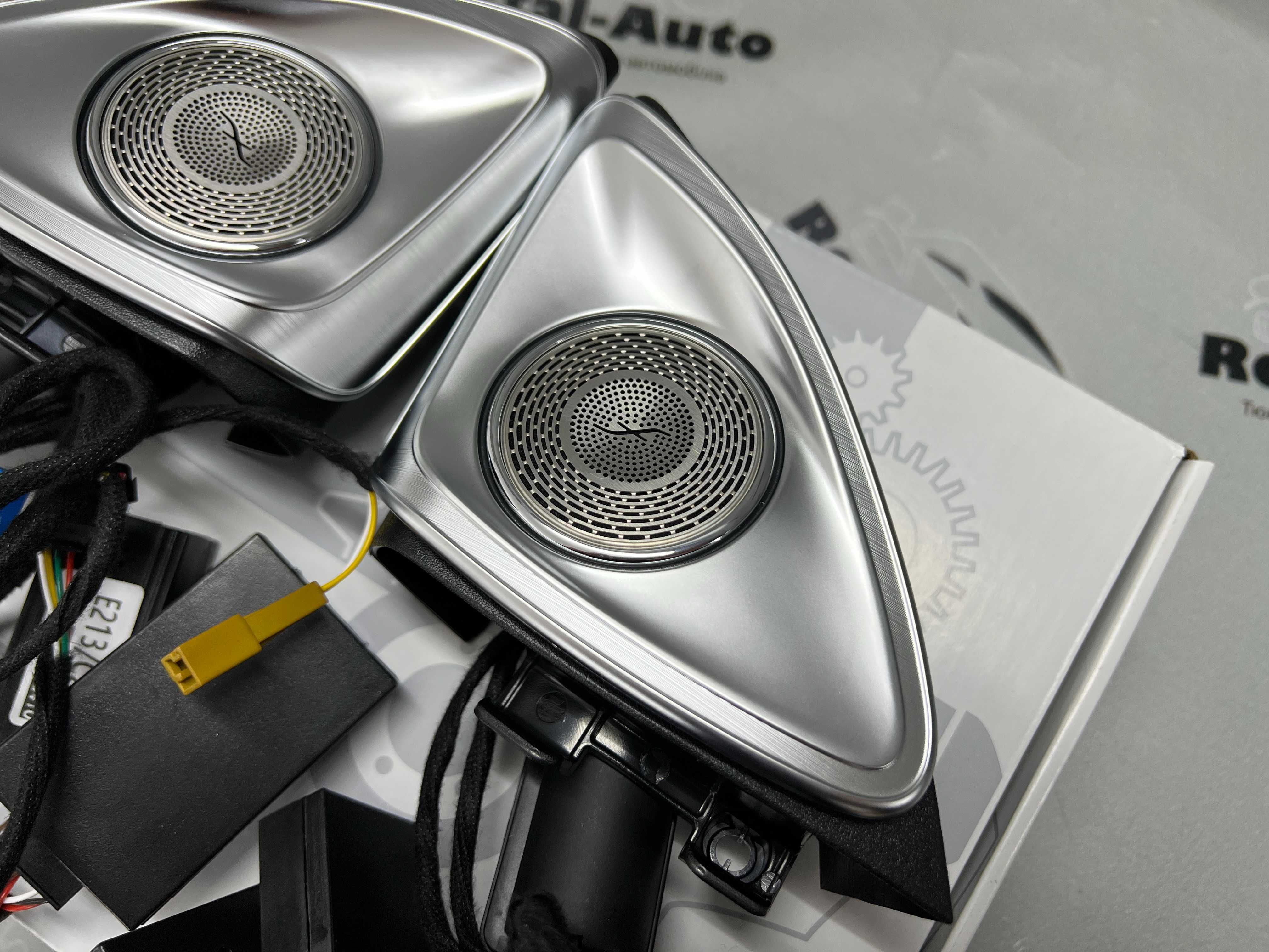 Burmester 4D w213 Mercedes декоративные накладки Сетки на динамики