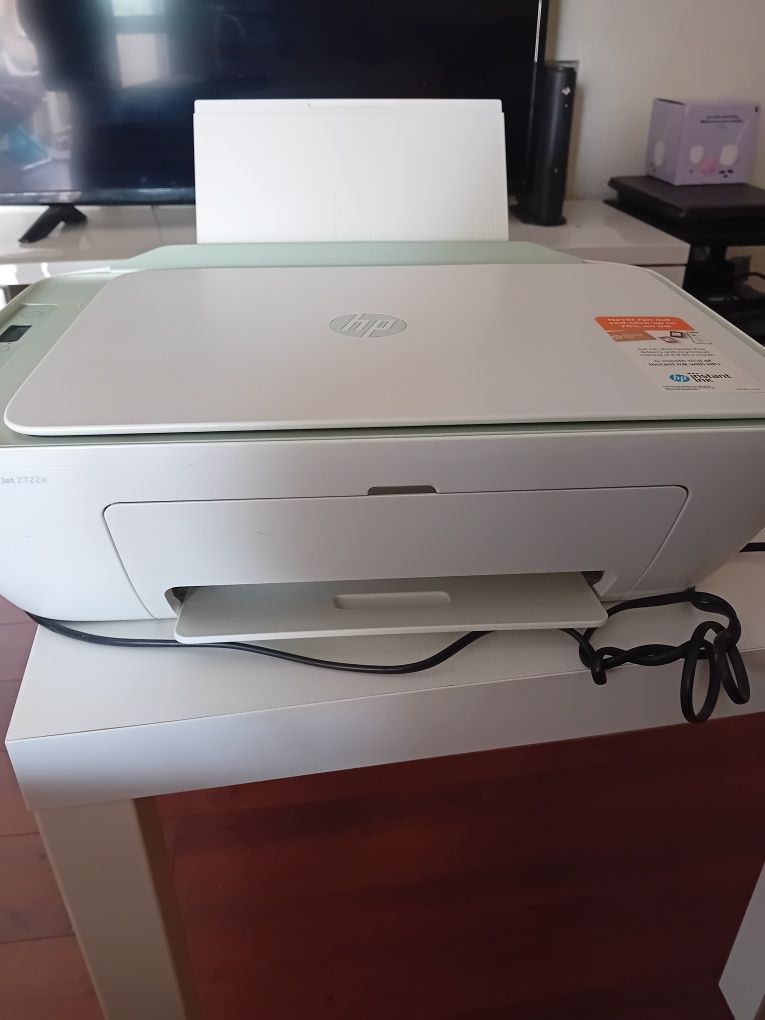 Computador e Impressora Hp