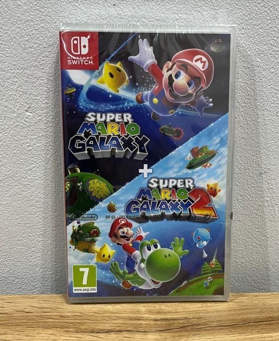 Gra Super Mario Galaxy + Super Mario Galaxy 2 Nintendo Switch Nowa