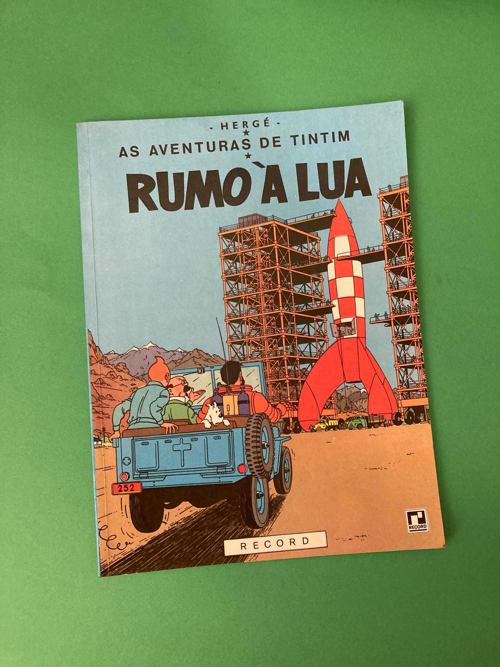 Livros das Aventuras de Tintim Tintin Editora Record