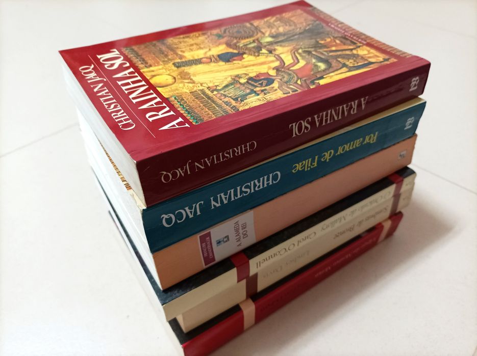 Livros de fundamento Histórico (Cristian Jacq, Carol O'Connell)