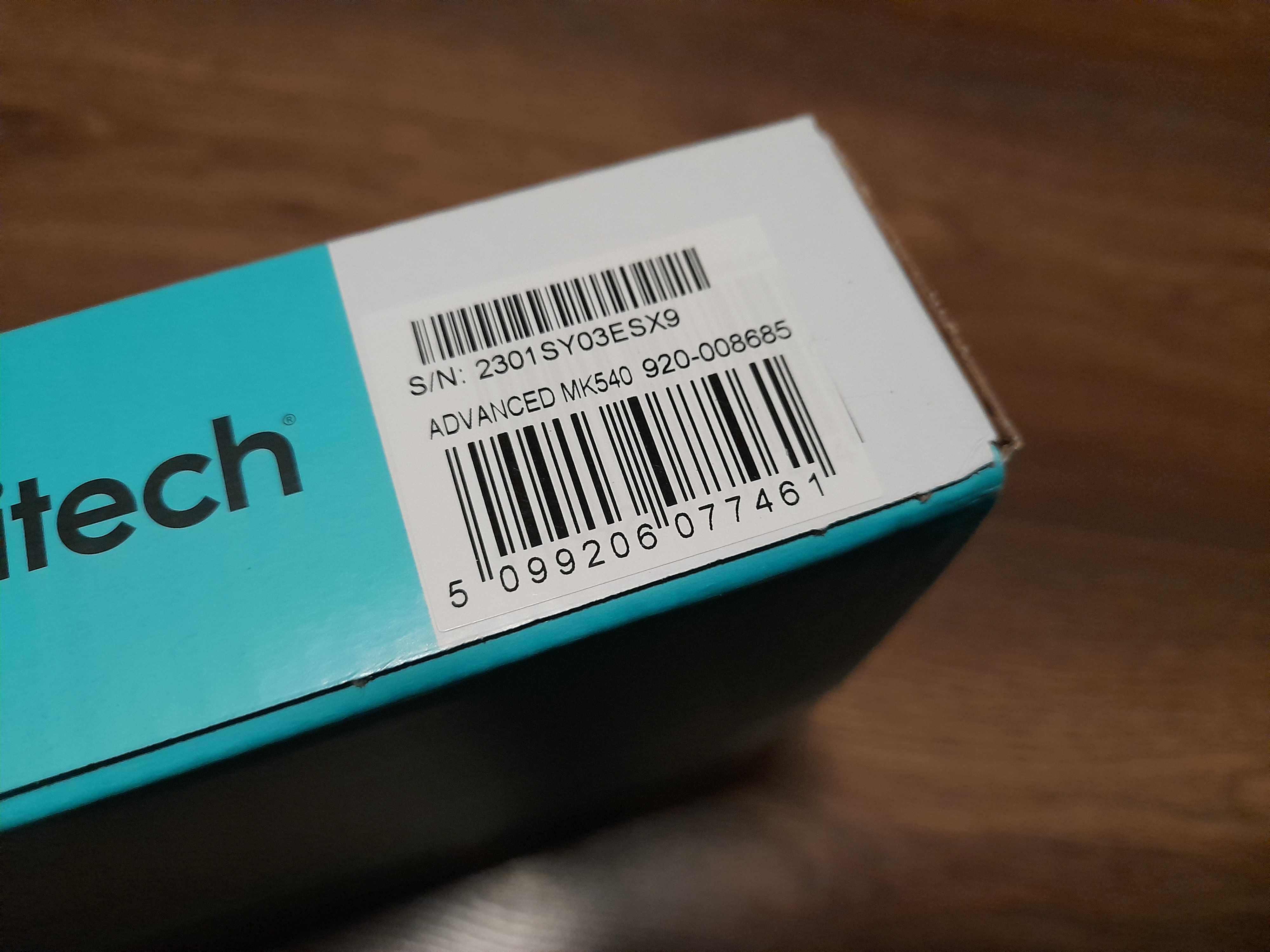 NOWE Logitech klawiatura + mysz MK540 Advanced