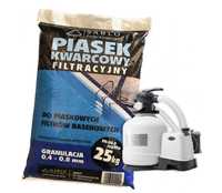 Piasek kwarcowy filtracyjny Sablo 25 kg