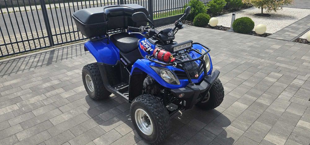 Quad Kymco mxu 300 zarejestrowany/kardan