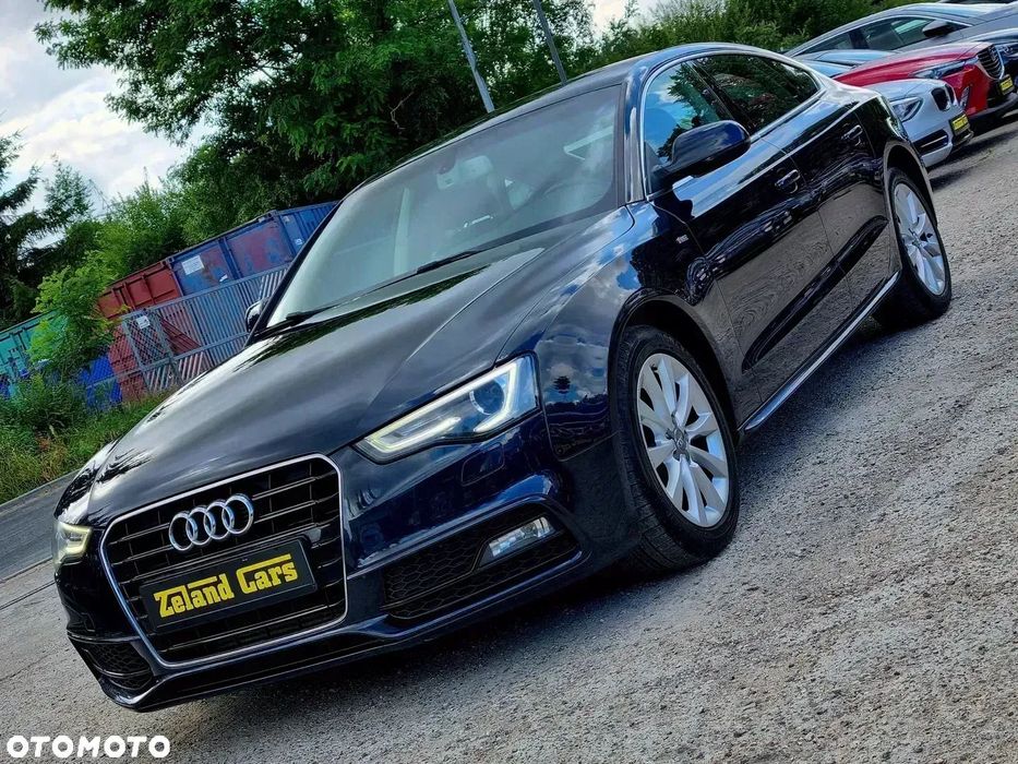 Audi A5 Sportback S-Line Lift Led Serwis Bixenon Navi Climatronic Tempomat Gwarancja!