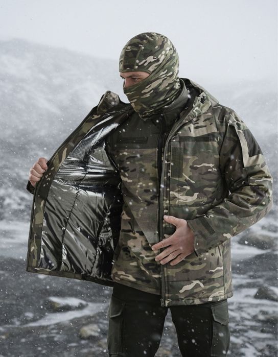 Куртка-бушлат тактичний NIACIN мультикам Omni-Heat польовий