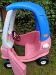 Auto samochód jeździk little tikes kierownica dach