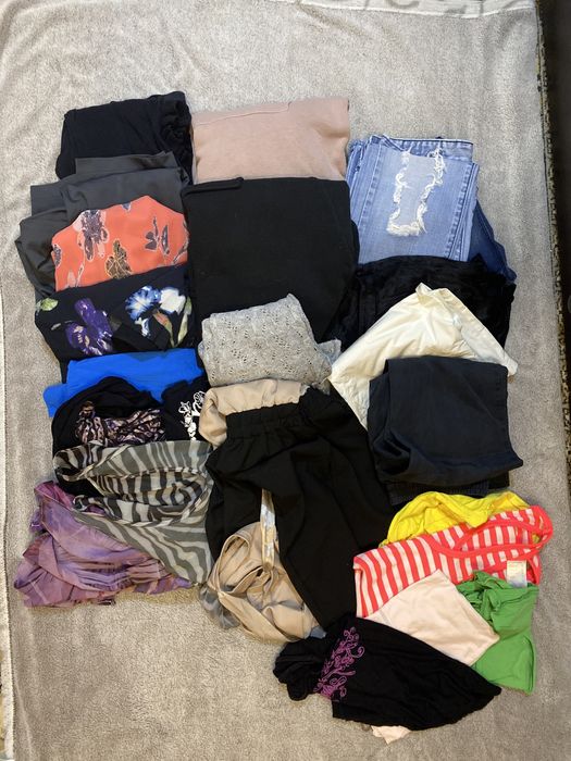 Пакет фирменных(bershka, diese)lвещей на девушку/подростка, размер S-M