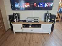 2 kolumny sony + wzmacniacz