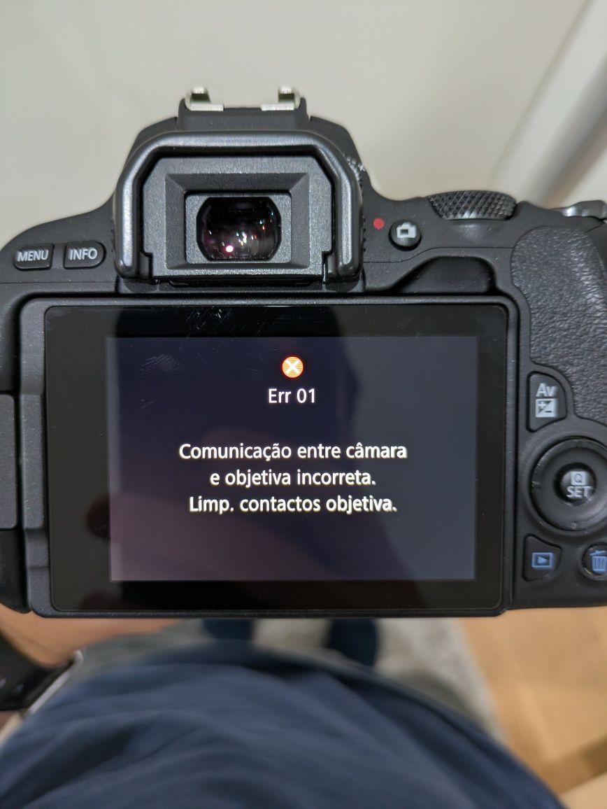 Canon EF 24-70 f2.8 L avariada
