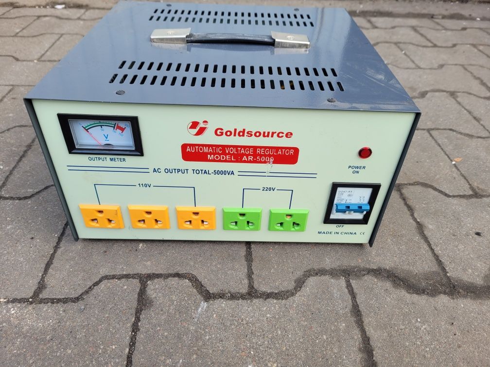 Goldsource ar-5000 Przetwornica transformator 110v 230v