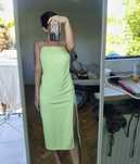 Camisole dress spaghetti sukienka ramiączka midi S H&M