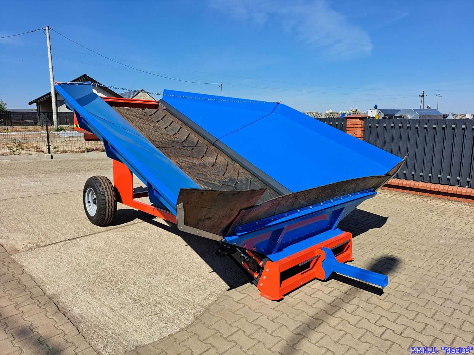 Nowy kosz przyjęciowy, bunkier B-420/120 - producent