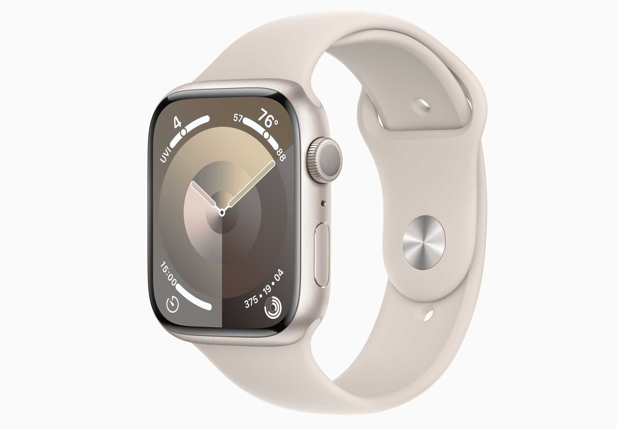 Nowy Apple Watch 9 45mm Gps Black Starlight Storm 1549 CentralGsm