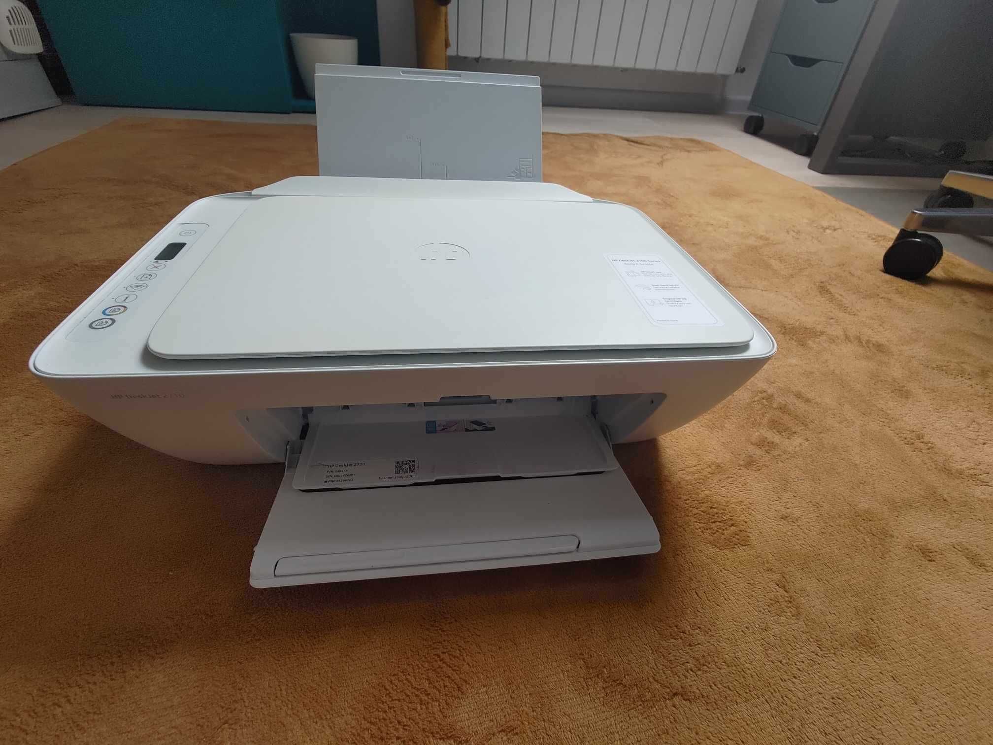 Wielofunkcyjne HP DeskJet 2710e Druk w kolorze, Wi-Fi, Instant Ink