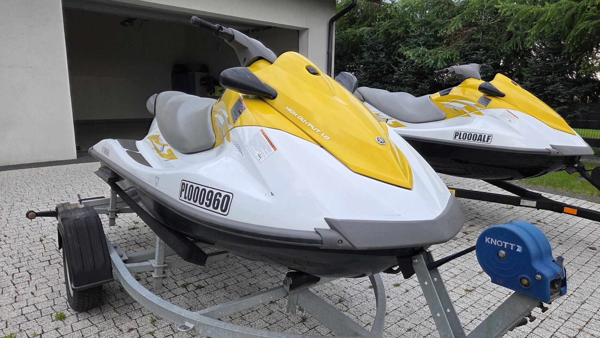 Yamaha V1 skuter wodny 2017 wraz z przyczepą